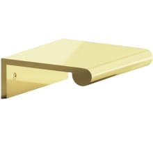 700 Series 3" Center to Center Solid Brass Finger Cabinet / Drawer Edge Pull with Round Lip - Made in USA
