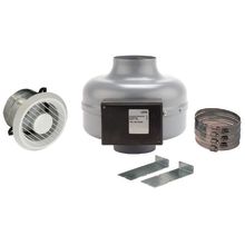 147 CFM Energy Star In-Line Duct Fan Bathroom Ventilation Kit from the AXC Collection