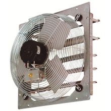 1/4 Horse Power 3400 CFM 24 Inch Shutter-Mount Wall Exhaust Fan