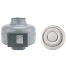 235 CFM Energy Star In-Line Duct Fan Bathroom Ventilation Kit from the AXC Collection