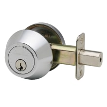 Rustic Modern Keyed Entry Single Cylinder Deadbolt from the DB2400 Series