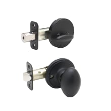 Colonial Keyed Entry Single Cylinder Handleset Interior Pack with Erin Knob