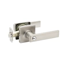 Remi Single Cylinder Keyed Entry Lever Set with Square Rose