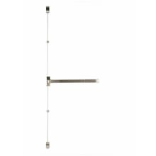 9000 Series Fire Rated 36 Inch Wide Vertical Rod Exit Device- Less Trim
