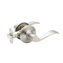 Colonial Passage Door Lever Set with Waverlie Lever and Round Rose