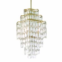 Dolce 7 Light 20" Wide Chandelier with Crystal Accents
