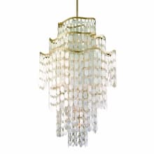 Dolce 19 Light 36" Wide Chandelier with Crystal Accents