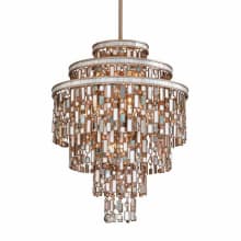 Dolcetti 13 Light 24" Wide Chandelier with Glass Shade