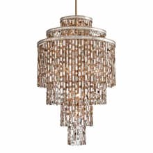 Dolcetti 19 Light 32" Wide Chandelier with Glass Shade