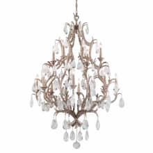 Amadeus 12 Light 46-1/2" Wide Chandelier with Crystal Accents