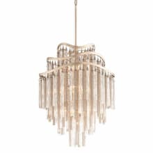 Chimera 10 Light 25-1/2" Wide Chandelier with Crystal Accents