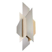 Modernist 2 Light ADA Wall Sconce with Hand-Crafted Iron