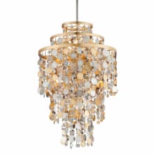 Ambrosia 7 Light 24" Wide Pendant with Crystal Accents