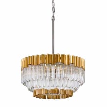 Charisma 5 Light 20" Wide Chandelier with Crystal Shade
