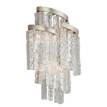 Mont Blanc 3 Light 10-3/4" Wide Wall Sconce