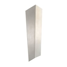 Vega Single Light 26" Tall LED Wall Sconce