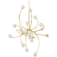 Signature 16 Light 56" Wide LED Abstract Chandelier