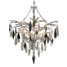 Nera 6 Light 31" Wide Crystal Chandelier