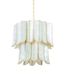 Cartagena 7 Light 23" Wide Waterfall Chandelier