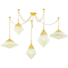 Angelique 5 Light 59" Wide Chandelier