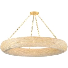 Lure 16 Light 50" Wide Ring Chandelier