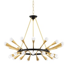 Aries 30 Light 38" Wide Ring Chandelier