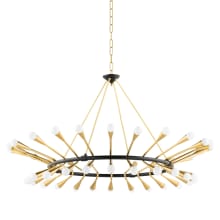 Aries 48 Light 56" Wide Ring Chandelier