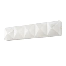 Gypsum 18" Tall Wall Sconce