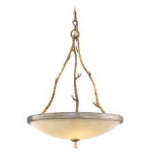 Parc Royale 4 Light 24-1/2" Wide Pendant with Glass Shade