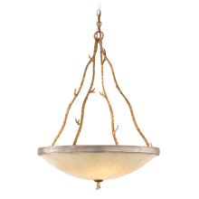 Parc Royale 5 Light 29-1/2" Wide Pendant with Glass Shade
