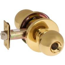 Commercial Panic Proof Grade 2 Keyed Entry Single Cylinder Knob Set with GWC Trim and 2-3/8" Backset - Less Cylinder