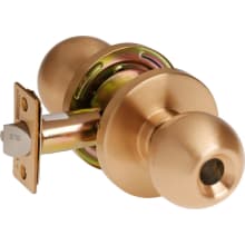 Panic Proof Grade 2 Keyed Entry Commercial Classroom Knob Set with GWC Trim - Less Cylinder