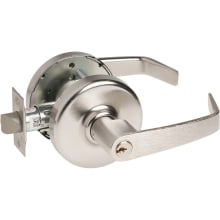 Panic Proof Grade 2 Keyed Entry Single Cylinder Commercial Classroom Lever Set with NZD Trim