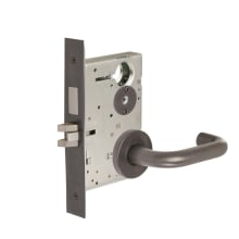 Fire Rated Grade 1 Commercial Privacy Mortise Lever Set with LWA Trim