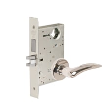 Commercial Fire Rated Panic Proof Grade 1 Right Handed Privacy Deadbolt Mortise Lever Set with DSA Trim