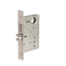 Commercial Privacy Panic Proof Mortise Lock Body for Lever - Less Cylinder