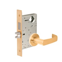 Fire Rated Panic Proof Grade 1 Commercial Privacy Deadbolt Mortise Lever Set with NSA Trim