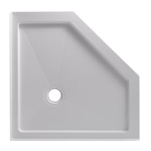 36" x 36" Neo Angle Shower Base with Center Drain