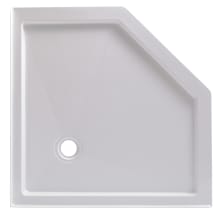 42" x 42" Neo Angle Shower Base with Center Drain