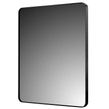 Reflections 36" x 30" Rectangular Flat Aluminum Accent Mirror