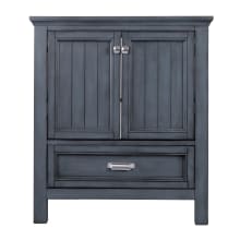 Brantley 30" Single Free Standing Wood Vanity Cabinet Only - Less Vanity Top