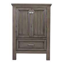Brantley 24" Single Free Standing Wood Vanity Cabinet Only - Less Vanity Top