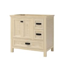 Brantley 36" Single Free Standing Wood Vanity Cabinet Only - Less Vanity Top