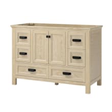 Brantley 48" Single Free Standing Wood Vanity Cabinet Only - Less Vanity Top