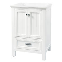 Brantley 24" Single Free Standing Wood Vanity Cabinet Only - Less Vanity Top