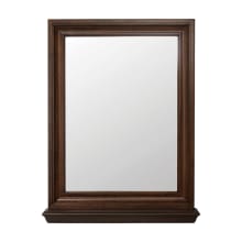 Cherie 22" x 30" Framed Bathroom Mirror with Shelf