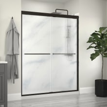 Cove 72" High x 60" Wide Sliding Frameless Shower Door with Tempered Glass