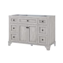 Ellery 48" Single Free Standing Vanity Cabinet Only - Less Vanity Top