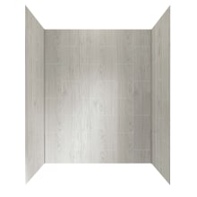 Jetcoat 60" x 32" X 78" Five Panel Alcove Shower Wall Kit