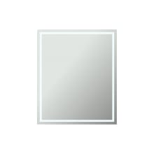 35-3/4" x 30" Frameless Bathroom Mirror with LED Lighting